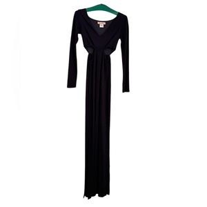 Mara Hoffman‎ Cut out Black long Dress Size XS